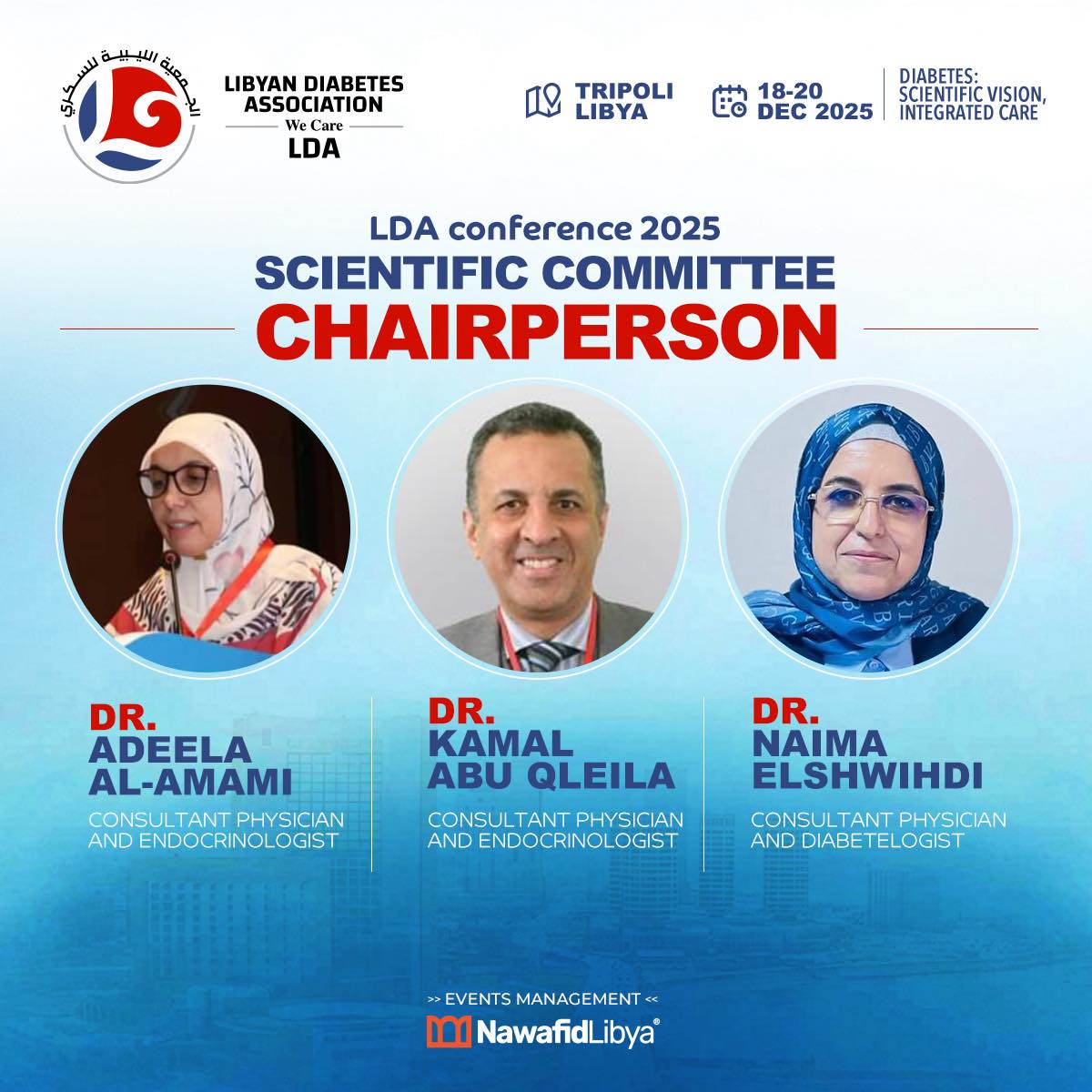 LDA Conference 2025 - Scientific Committee Chairperson
